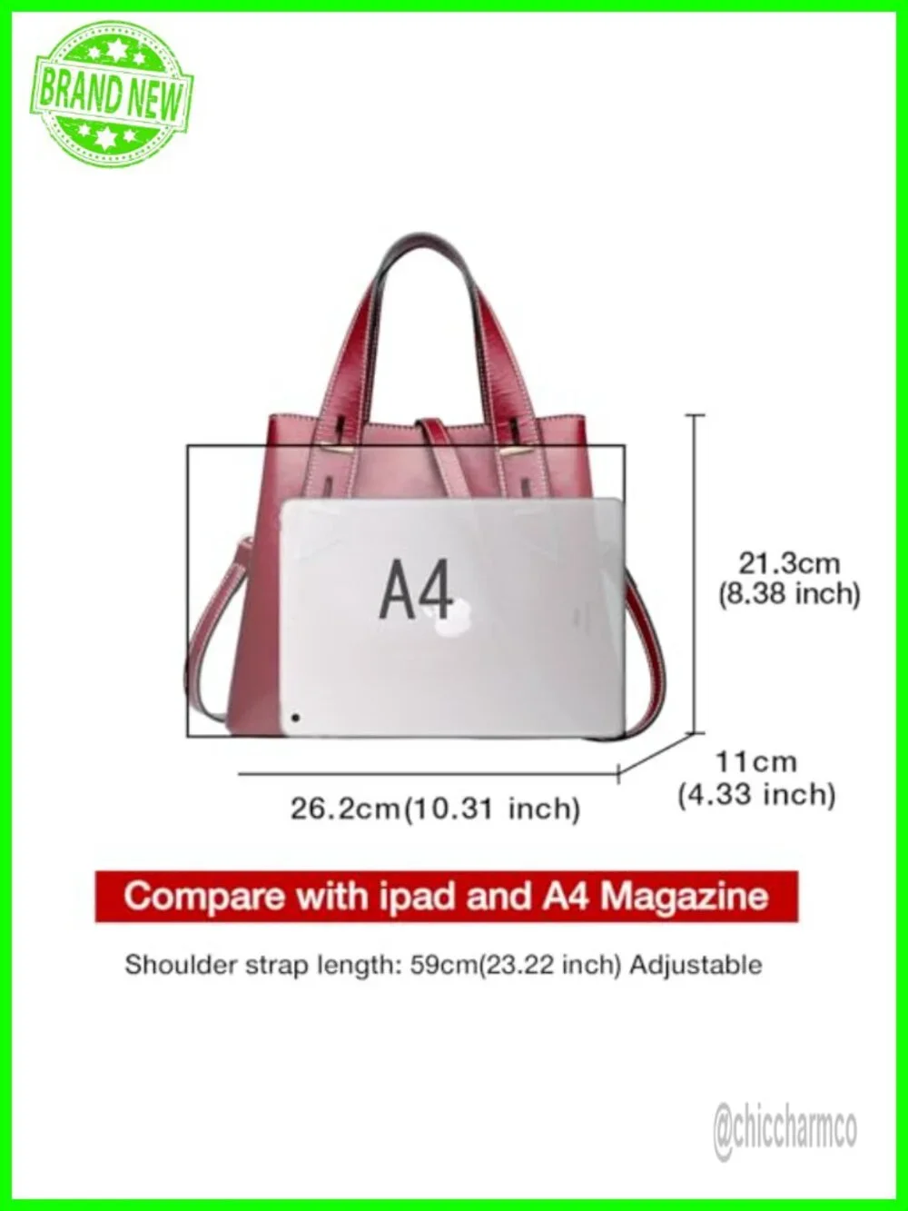 Genuine Leather Crossbody Satchel Top-handle Tote Purse
